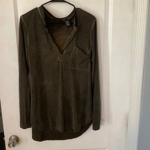 BKE long sleeve blouse, size Medium